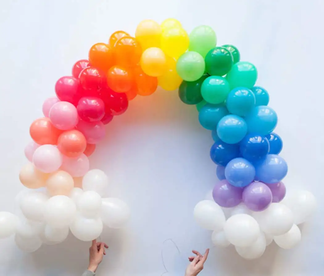 METABLE 200 шт 5 дюймов крошечные воздушные шары латексные воздушные шары в ассортименте 200 шт для DIY шар гирлянда шар игра свадебный душ