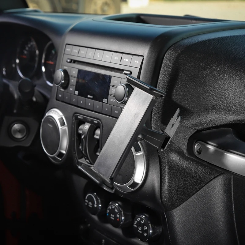 Автомобильный Gps кронштейн для Jeep Wrangler Jk Interphone поддержка держатель телефона Ipad Держатель для Jeep Wrangler Jk 2011- автомобильные аксессуары