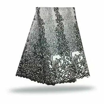 

2020 Last Design French Mesh Lace Embroidered Tulle Lace Fabric French Lace Fabric. Latest Nigerian Laces FC1627 ,Hight Quality