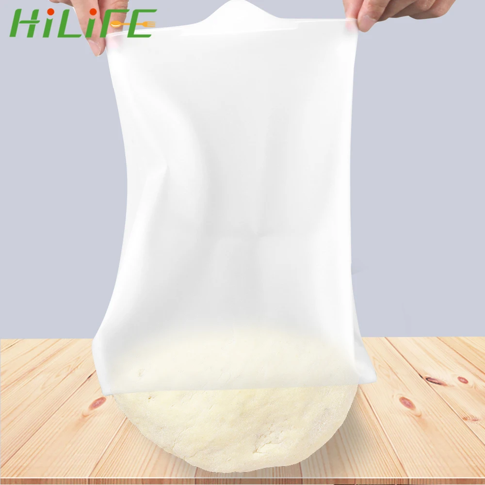 HILIFE Non Stick Silicone Kneading Bag Proofing Proving Bags Country