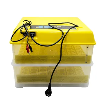 

HT-96 Possess CE FCC And IC Credential Dual-Power Intelligent Medium Incubator Is Suitable For Chicken Duck Goose Bird Eggs