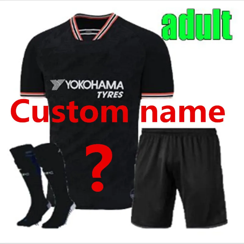 Комплект для взрослых+ носки, Джерси Челси, 19, 20, новинка, HAZARD KANTE home out, футбольные майки, PULISIC, HUDSON-ODOI, вилиан,, рубашка Челси - Цвет: shirt