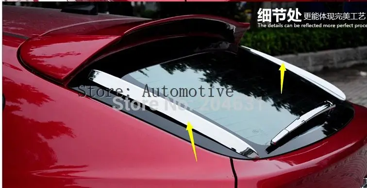 Хромированная накладка на заднее стекло ABS для Chevrolet Cruze 5DR Хэтчбек 2009 2013|abs chrome|window
