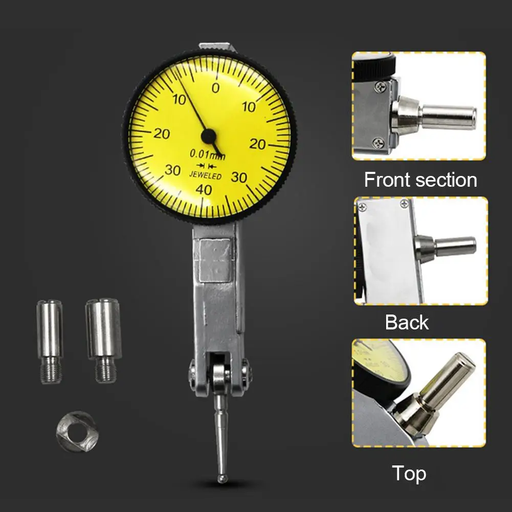 

HOT SALESï¼ï¼ï¼New Arrival Portable 0-0.8mm 0.01mm Graduation Accuracy Industrial Levered Dial Indicator Wholesale Dropshipping