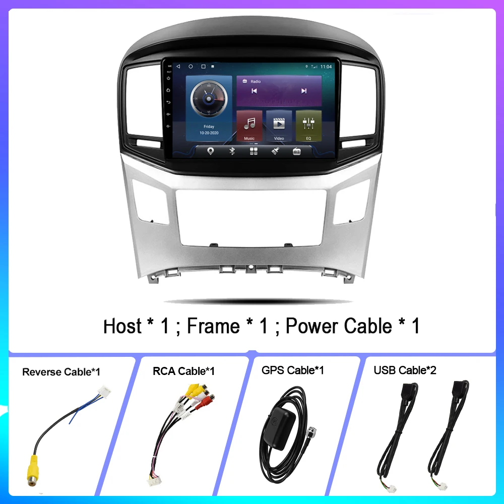OKNAVI Autoradio Smart Car Radio for Hyundai Grand Starex H1 2015 2016 2017 2018 support Bluetooth DSP Carplay Accessories Frame