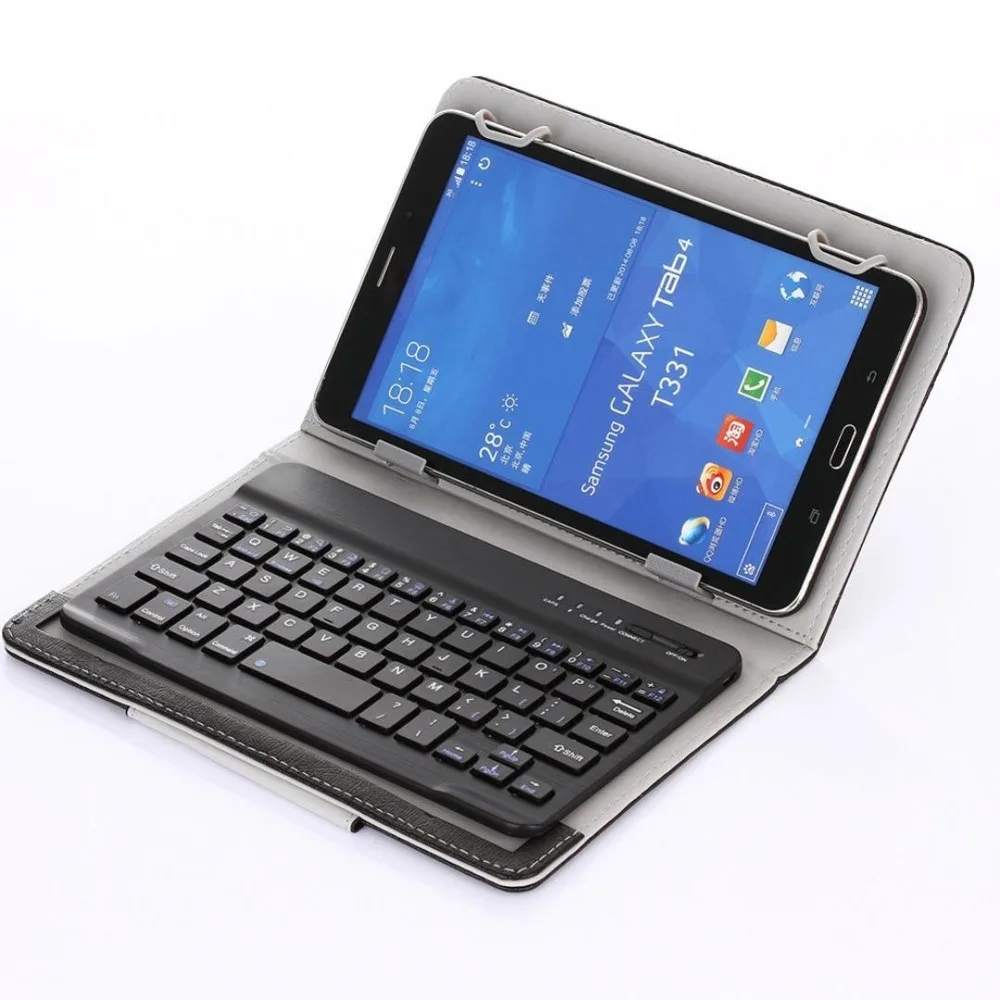 Wireless Bluetooth Keyboard PU Keyboard Case for Samsung Galaxy Tab A A6 10.1 T585 T580 SM-T580 T580N Tablet Cover+ Pen