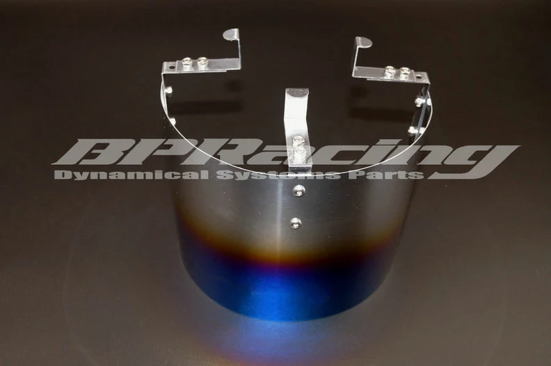 height 135mm / 160mm / 190mm Universal Titanizing Air Filter Heat