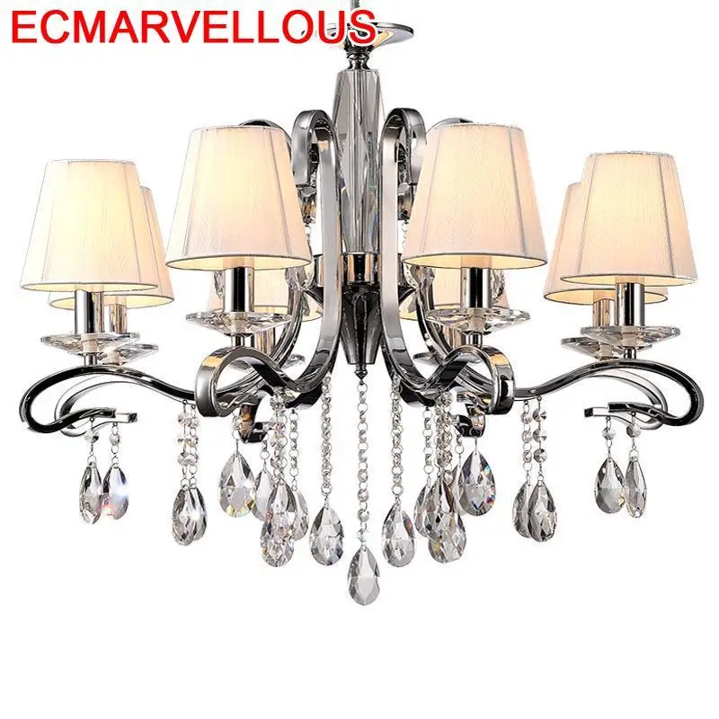 Винтажный Lustre E Pendente Para Sala De Jantar светильник ing Crystal подвесной Luminaria Лофт