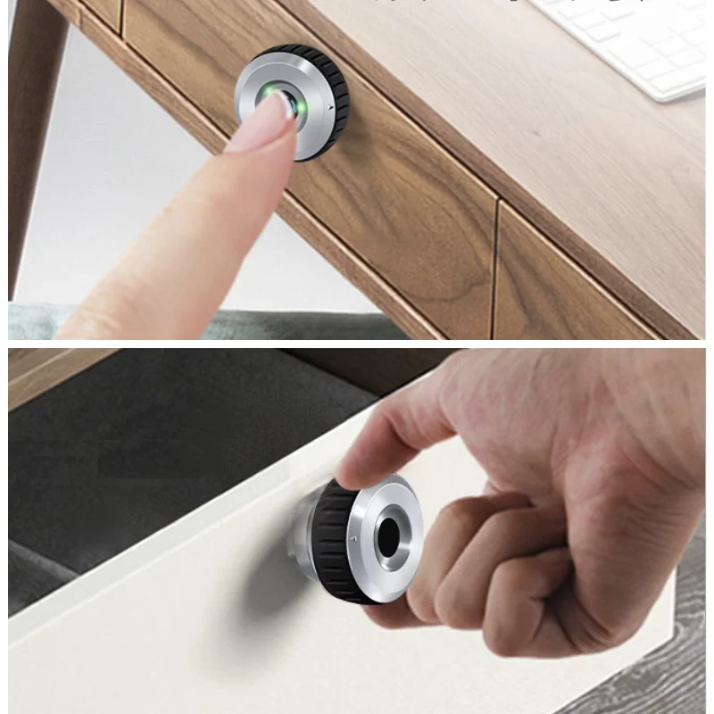 Finger Print Lock Keyless Knob With USB Emergency Power