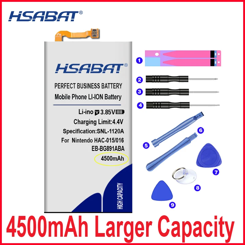 HSABAT 0 цикл 4500 мАч фотоаккумулятор для Samsung Galaxy S7 Active S7Active Φ G8910 G891F G891A G891L | Мобильные