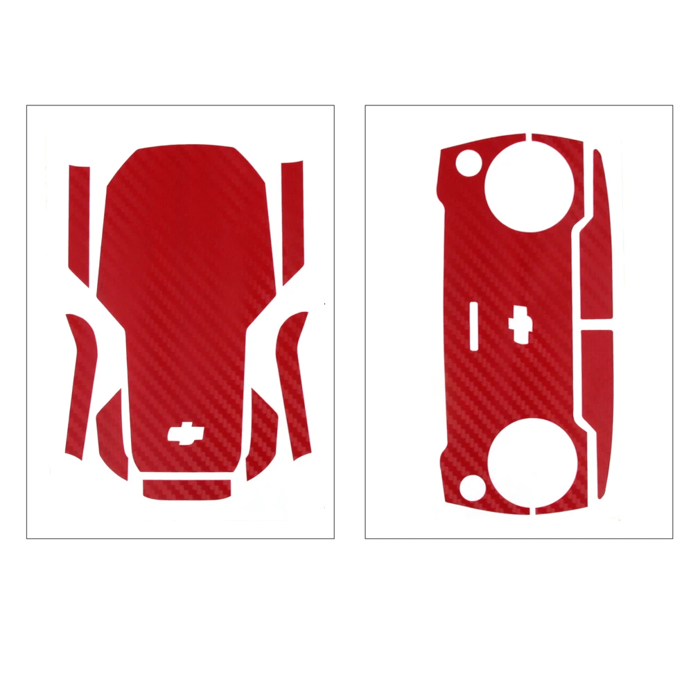 Защитные ПВХ наклейки для Mavic Mini красочные водонепроницаемые царапинам Наклейки полное покрытие кожи для DJI Mavic Mini - Цвет: Red