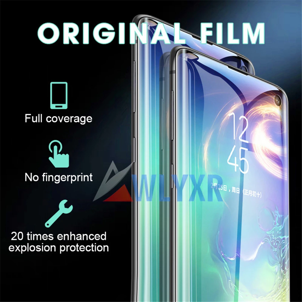 Гидрогелевая пленка для Samsung Galaxy A 10 30 40 50 60 S10 S9 Note J4 J6 Plus|Защитные стёкла и плёнки| |