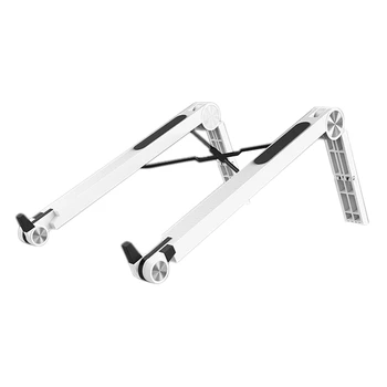 

HOT-Adjustable Laptop Stand Foldable Portable Desk Notebook Stand for Computer Holder Cooling Bracket Riser