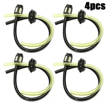 

4Pcs Petrol Strimmer Fuel Hose Pipe With Tank Filter Assembly & Grommet Suitable For It Hole Size Of 20mm String Trimmer Parts