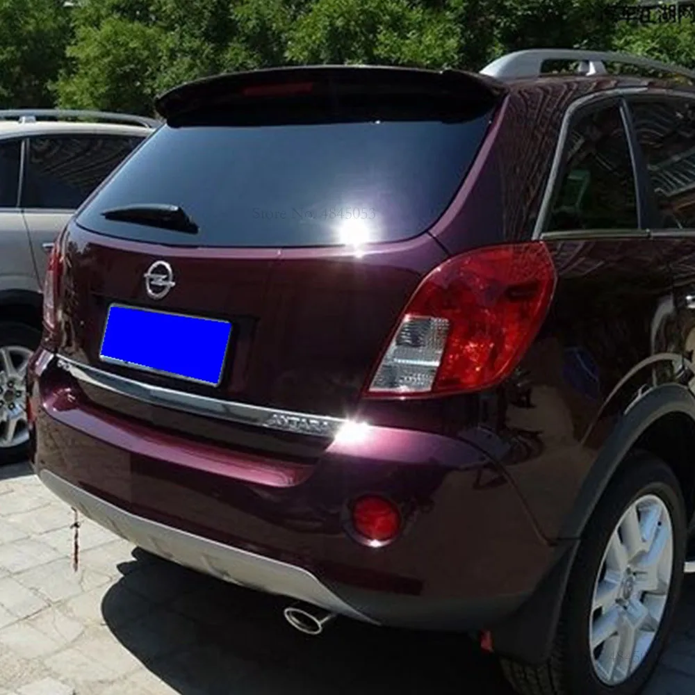 Для Opel Antara 2008- автомобильный черный спойлер Высокое качество ABS пластмассовый задний спойлер на крышу багажника крыла багажника крышка багажника автомобильные аксессуары