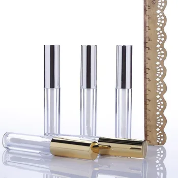 

10pcs 10ml Empty Lip Gloss Tube Transparent Lip Balm Tube Diy Cosmetic Tools Plastic Liquid Lipstick Container