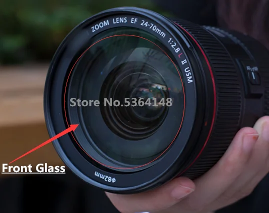 Новое Переднее стекло для объектива Canon 24-70 мм F2.8 II для EF 24-70 запасная часть объектива(Gen 2