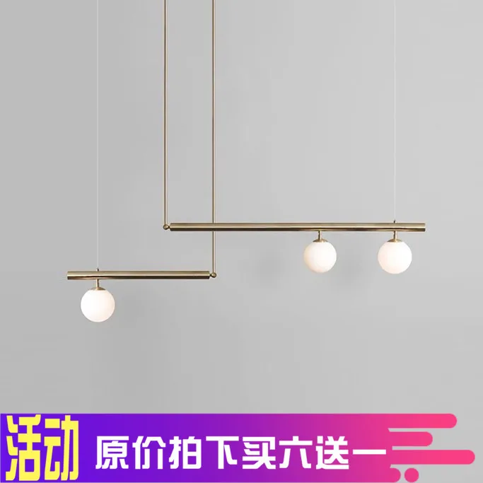 

Modern Restaurant Model House Sales Part A Chandelier Personality Line A Chandelier Office Building Decoration Illuminations