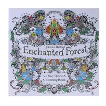 Новая чернильная Охота за сокровищами и раскраска Johanna Basford