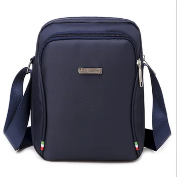

Men's Fashion Shoulder Oxford Cloth Waterproof Large Capacity Morning Messenger Crossbody Bag Handbag