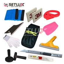 Стандартный профессиональный набор инструментов комбинированная Автомобильная виниловая оберточная сумка Ракель бритва перчатка магнит сделай сам