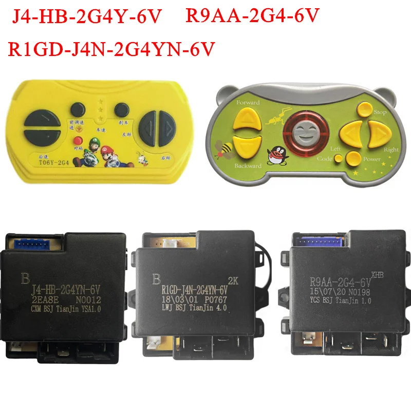 Детский электромобиль с пультом дистанционного управления Bluetooth R9AA-2G4-6V г J4-HB-2G4Y