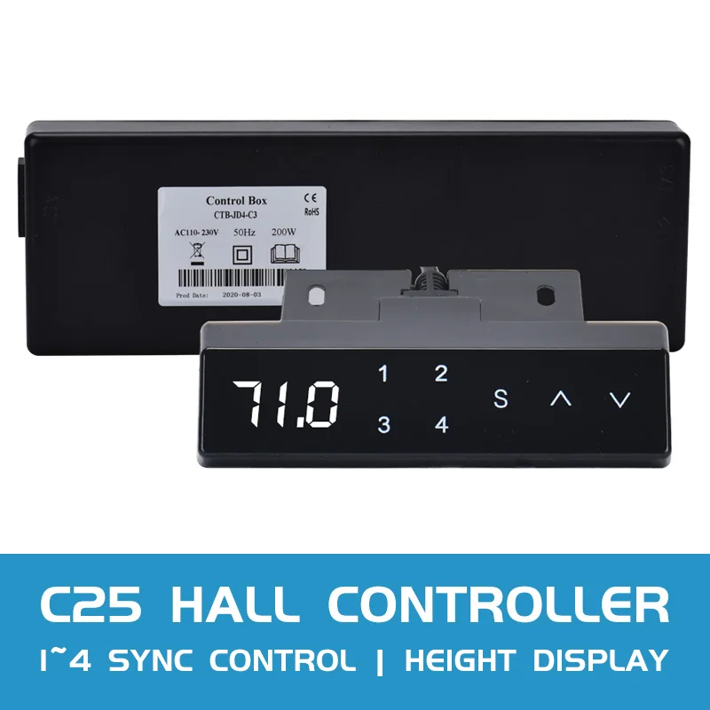 sistema de elevacao atuador linear eletrico controlador 01