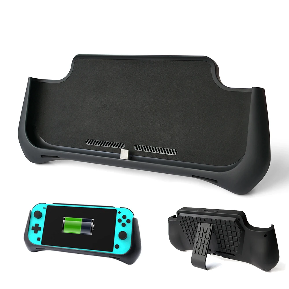 

New Nintend Switch Lite Power Bank 8000mAh Portable Charger Stand Holder Shell Case USB Type C For Nintend Switch Lite Console