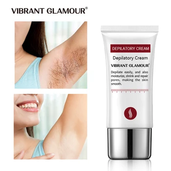 

VIBRANT GLAMOUR Depilatory Cream Hair Removal Wax Painless Removal Armpit Legs Arms Hair Smooth Skin Body Repair Cream Skin Care