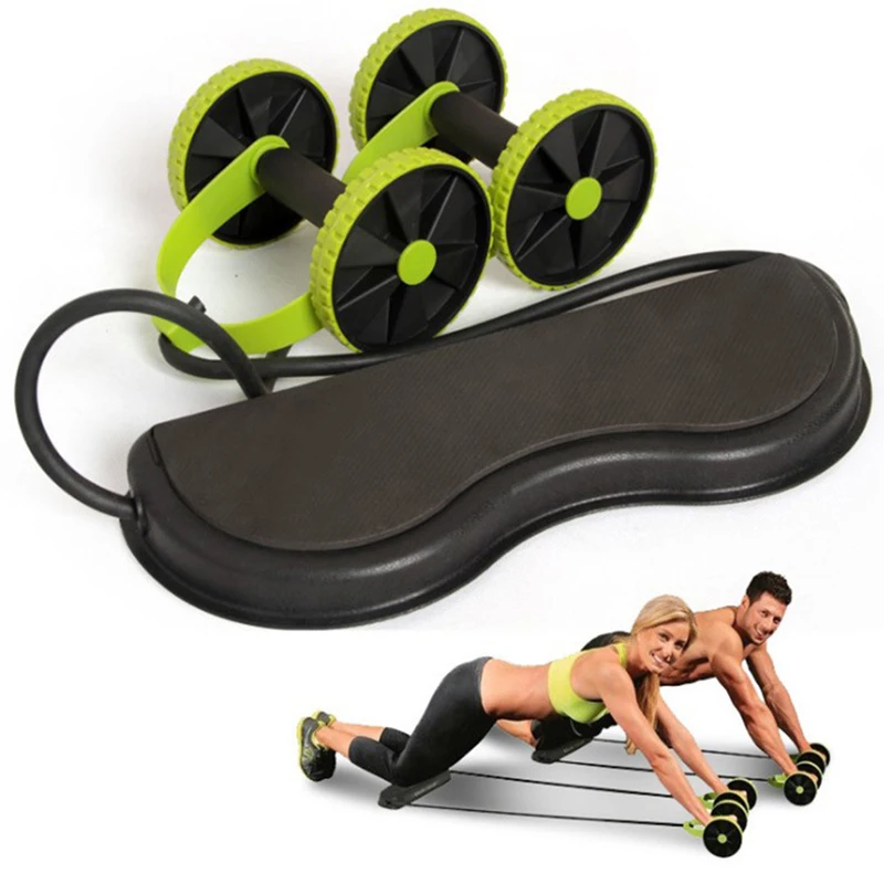 AB Räder Roller Stretch Elastische Bauch Widerstand Pull Seil Werkzeug Bauch Muskel Trainer Übung Zu Hause Fitness Ausrüstung|Ab Rollen| - AliExpress