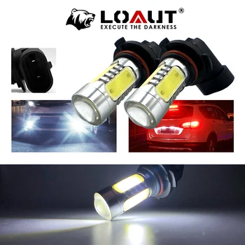 

9005 HB3 Fog Lamp LENS Light LED 5 SMD COB Car Bulb Reverse Light Brake Turn Signal Lights source parking auto lamp