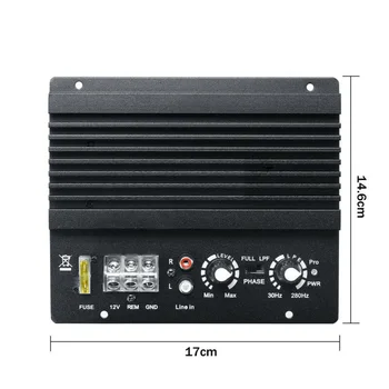 

1000W Mono Car Audio High Power Amplifier Amp Board Powerful Bass Subwoofer 12V