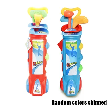 

Gift Game ABS Interactive Ball Mini Outdoor Sports Fitness Early Educational Golf Clubs Set Kids Toy Parent Child Activities