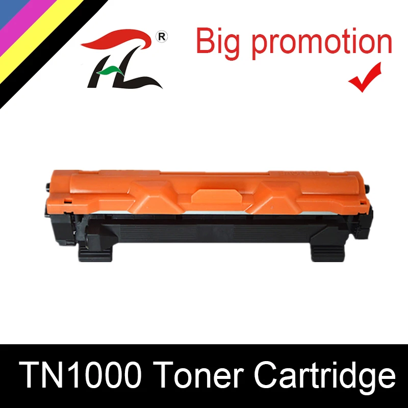 HTL 1 шт. TN1000 тонер картридж совместимый для Brother TN1030 TN1050 TN1060 TN1070 TN1075 HL 1110 1210 MFC 1810 1610