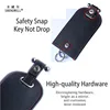 Unisex Key Case Real Leather Universal Style Car Remote Controll Protect Cover Holder Creative Pull Home Door Keys Organizer Bag ► Photo 3/6