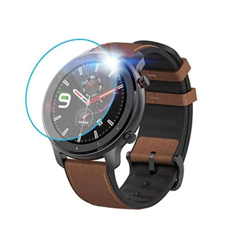 Прозрачное Закаленное стекло Защитная пленка защита для AMAZFIT GTR спортивные часы 42 мм 47 мм Smartwatch Экран Защитная крышка