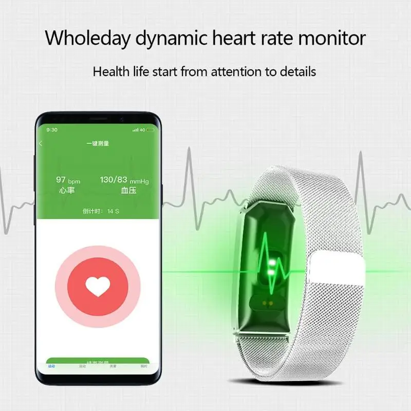 Y2 смарт-браслет Bluetooth сердечного ритма кровяное давление IP67 фитнес-трекер спортивный браслет Поддержка Android 4,4 iOS 8,0 выше