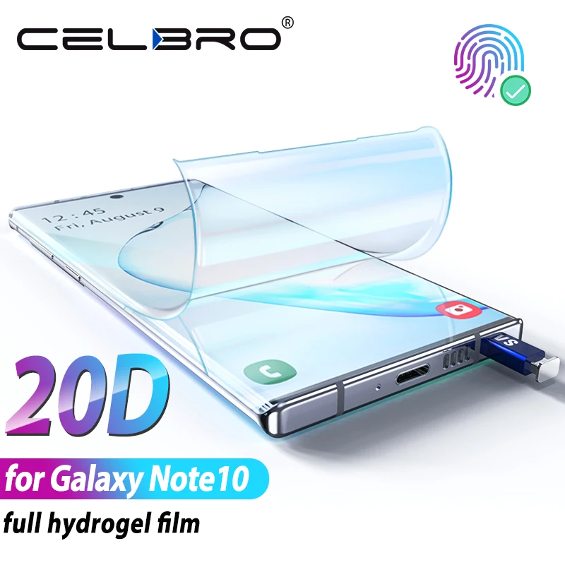 

Hydrogel Film For Samsung Galaxy Note 10 Plus Note10 Screen Protector Film For Samsung Note 10 10plus Film Not Tempered Glass