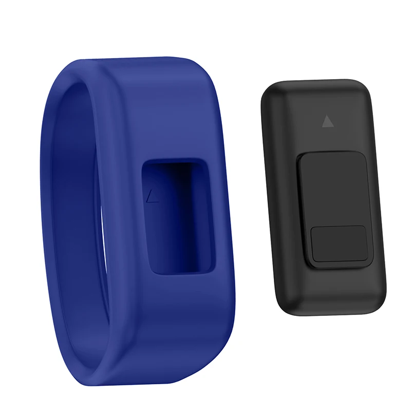 8 цветов Силиконовый удобный детский браслет для Garmin Vivo Fit