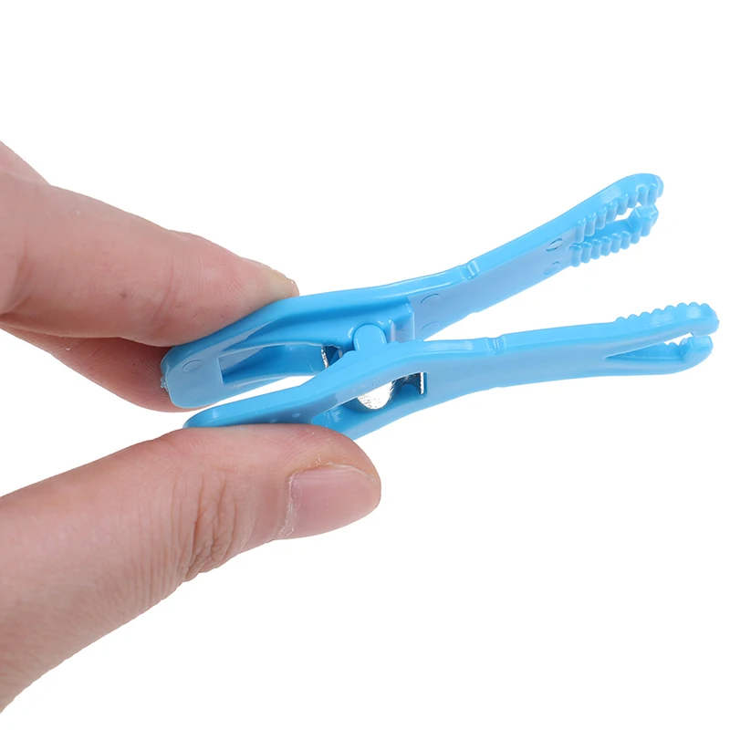 1pc Disposable Body Piercing Needle Slot Sterile Blue Piercing Clip Tattoo Tool Temporary Tattoo Body Piercing Needle Slot Clip