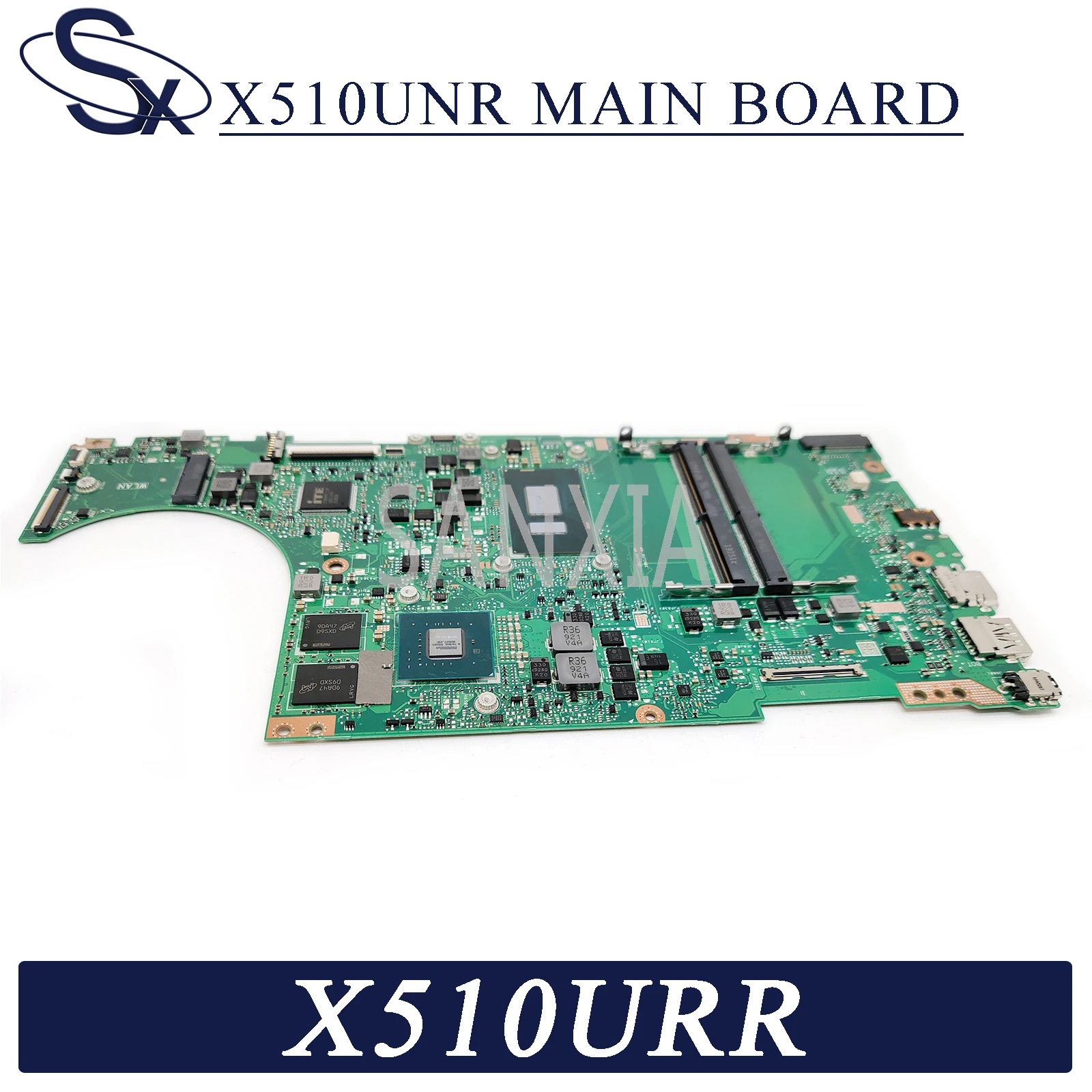 KEFU X510UNR Laptop motherboard for ASUS X510URR X510URO X510UQ X510U S5100UR S5100U original mainboard I7-8550U GT930MX/MX150