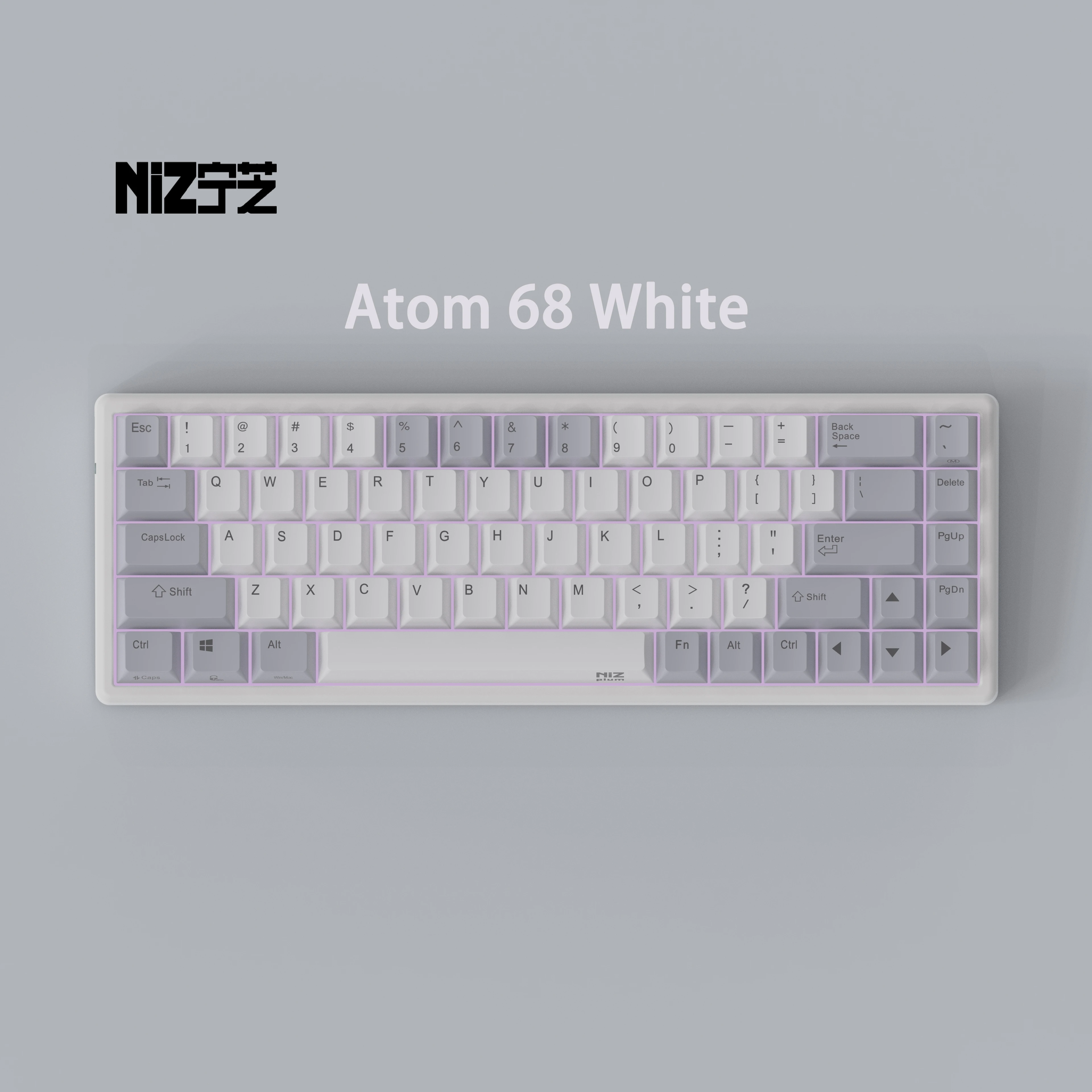 Atom68 Electrostatic Capacitance Niz Keyboard Usb Bluetooth Rgb Multi
