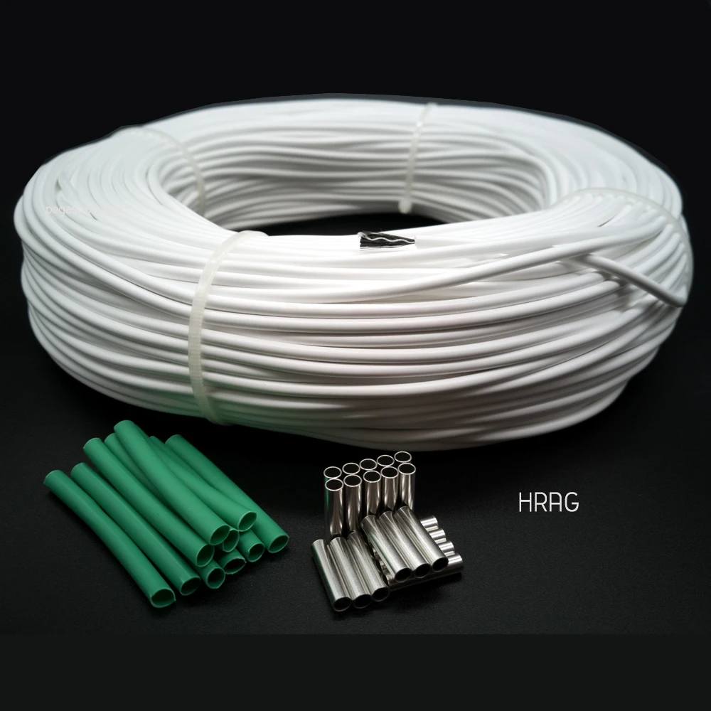  100m 12k 33ohm silicone rubber carbon fiber heating cable 5V-220V floor heating high quality infrar