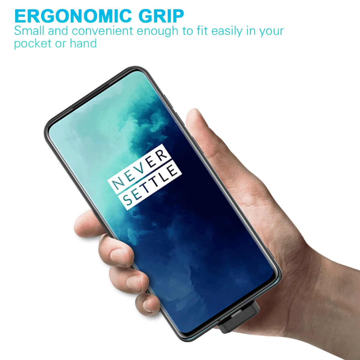 Чехол для зарядного устройства для OnePlus 7T Pro, 7000 мА/ч, магнитная Внешняя резервная зарядка, внешний аккумулятор, чехол для One Plus 7T Pro, чехол для аккумулятора