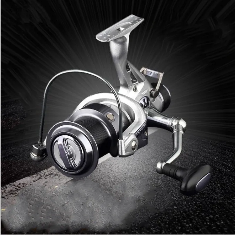 High Speed Front and Rear Brake Guide Stainless Steel Metal Head Fishing Reel Fishing Reel Sea Bream Wheel Throwing Spinning