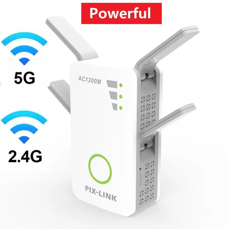 Игровой Dual Band 2 4 г/5G Wi-Fi ретранслятор WPS Шифрование усилитель сигнала Беспроводной