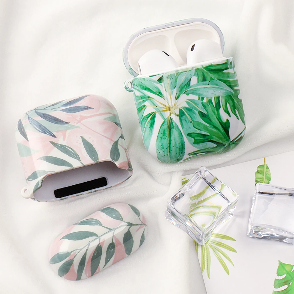 Оригинальный чехол для Apple Airpods милый 2 1 аксессуары беспроводная коробка