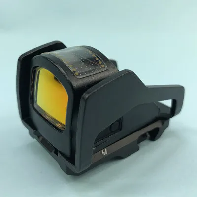 Red Dot w Mount Солнечная мощность Red Dot Reflex Sight Trijicon Docter RMR для охотничьего прицела тактический прицел с креплением для Пикатинни 20 мм рельсы - Цвет: Red Dot w Mount
