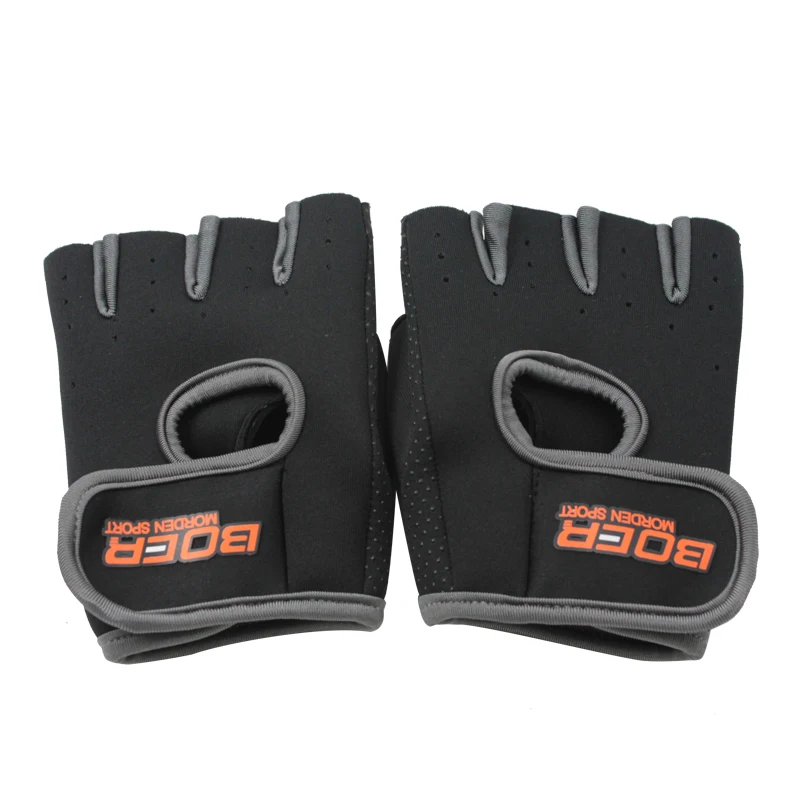 1 пара женские/мужские Нескользящие перчатки для тяжелой атлетики дышащие