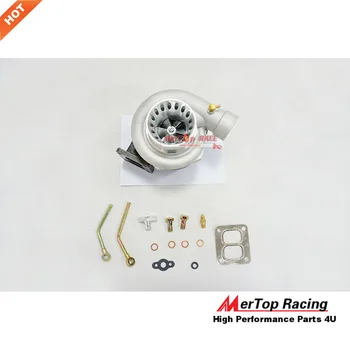 

MERTOP RACING GT35-T4 Flange Twin Scroll Anti-Surge Turbo Charge 3'' V-band 500+HP +Oil Fitting Drain Turbocharger